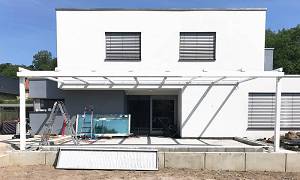 Der Rohbau ist fertig